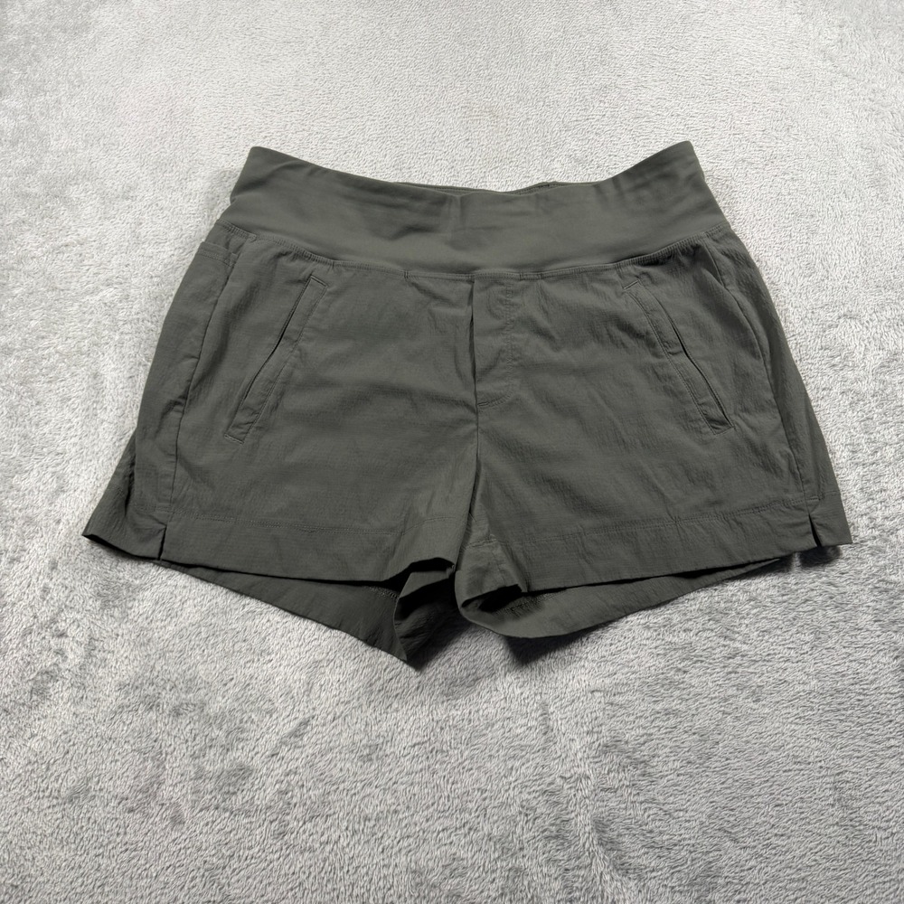 Athleta Trekkie North Short Women 8 Olive Green Hiking Outdoor Casual